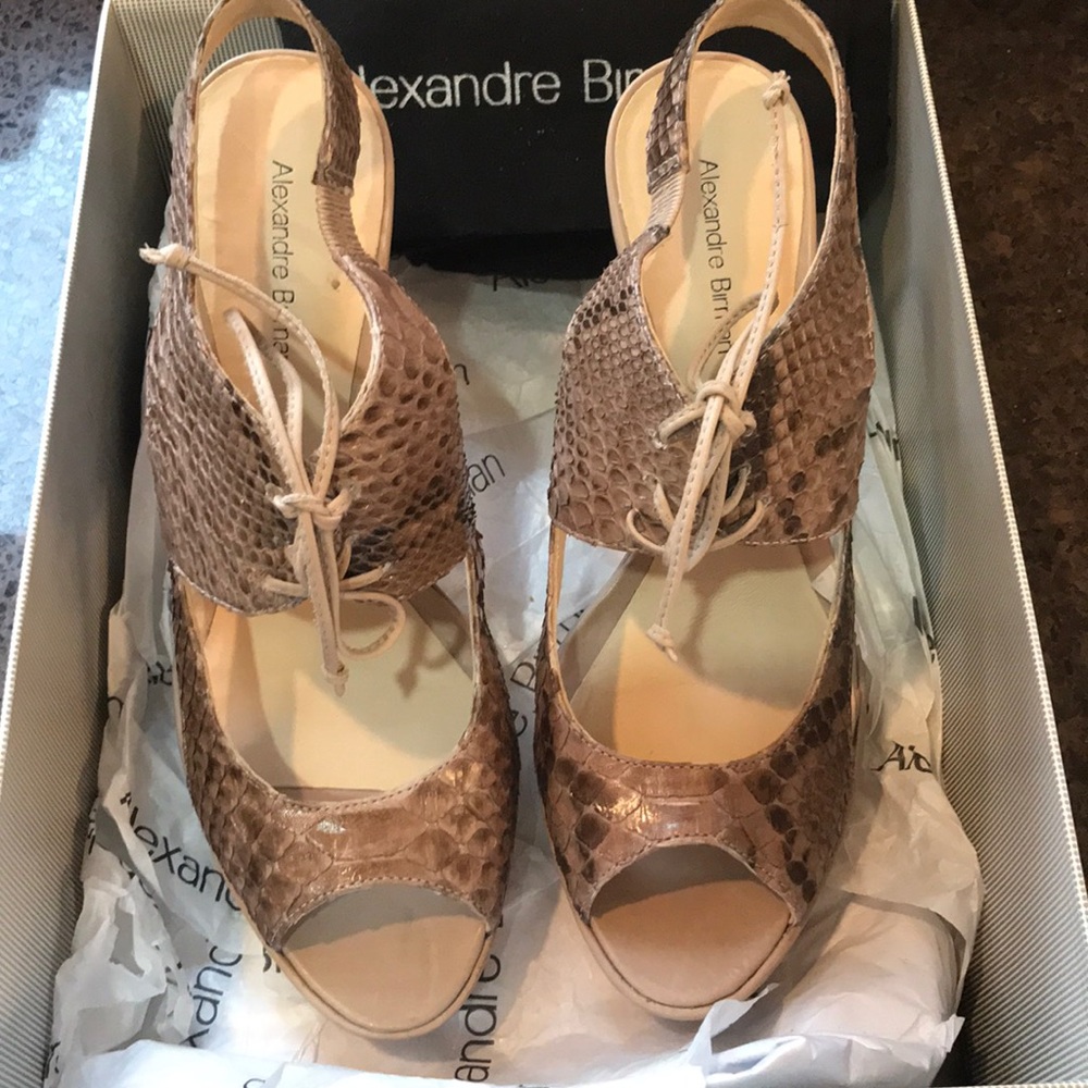 Alexandre Birman Python Sandals (9) - image 4